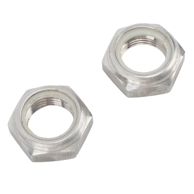2PCS Outboard Self Locking Nut Motor Pinion Nut 90185 22043