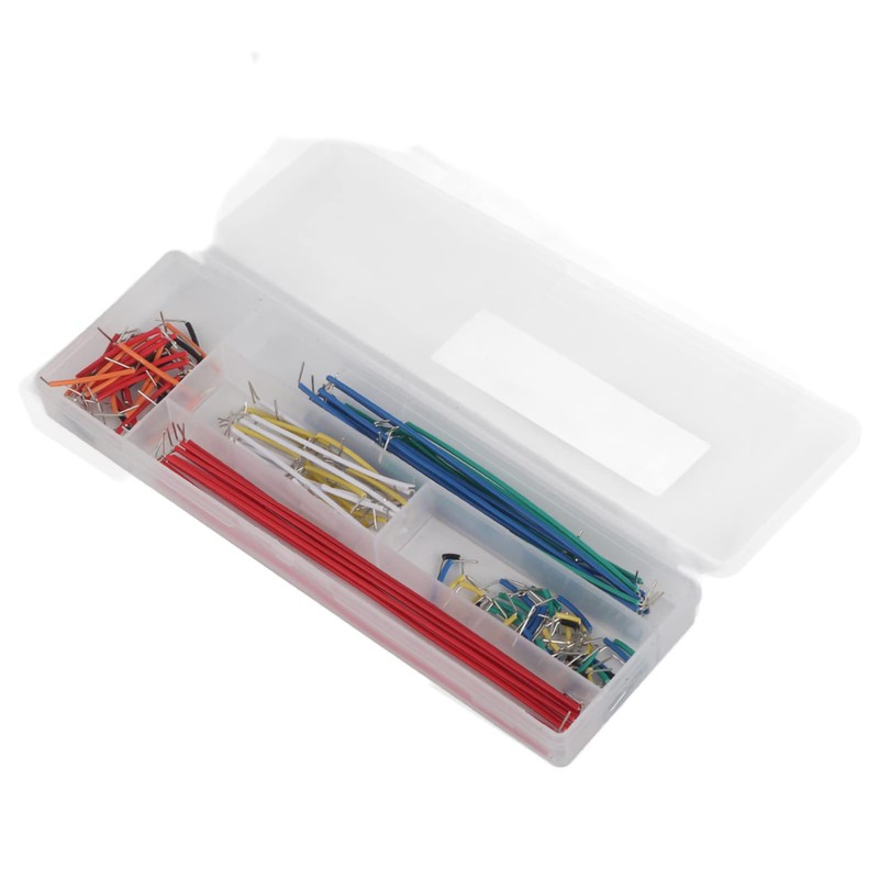 Jumper Wire, Set of 140, Includes Storage Box, 0.08 inches