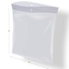 Deeb's 1000 Count Clear Zipper Lock Baggies Craft Resealable Plastic