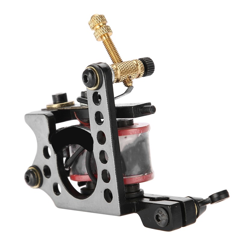 10 Wraps Professional Liner Shader Tattoo Iron Machine Gun Copper