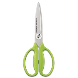 Plus Kitchen Scissors, Disassembly, Dishwasher Safe, Fit Cut Curve, Lettuce Green 35-118