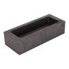 Ingot Mold Graphite Casting Bar Mould 105x35x20MM Internal 125x50x30MM External