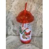 Christmas Santa Light Up Reusable Cup with Lid and Straw-18oz