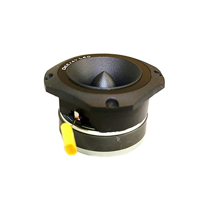 DEEJAY LED 4-Inch Aluminum Compression Tweeter, 8 Ohm, 107dB Sensitivity,