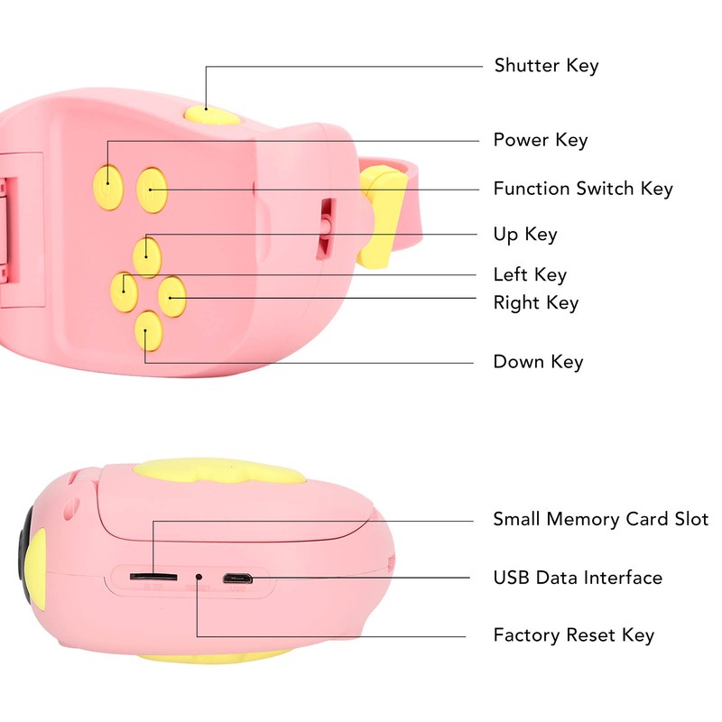 2in TFT Children Digital Video Camera Multifunctional Kids Mini DV