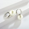 HUGE TOMATO Pearl Drop Earrings, 14mm Elegant Big Pearl Earrings