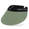 Reversible Linen Sun Cap Two-Tone Sun Visor CHAMELA | SAGE
