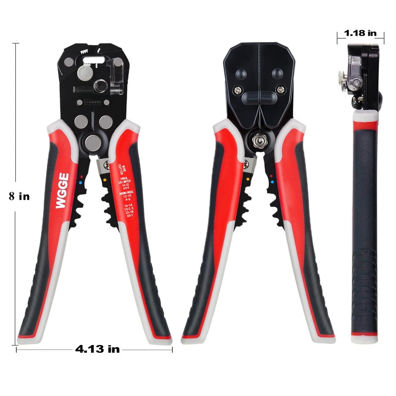 WGGE WG-014 Self-Adjusting Insulation Wire Stripper. For stripping wire from