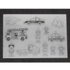 ANCLLO 8 Pieces Plastic Shrink Wrap for Creative Shrink Wrap