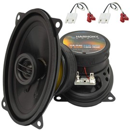 Harmony Audio Compatible with 1988-94 Chevy CK Pickup HA-R46 New Rear Pillar Replacement Speaker Pair