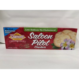 Diamond Bakery Original Hawaiian Saloon Pilot Low Sodium Crackers 7oz Tray x1