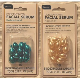 b•pure new b•pure Concentrated Facial Serum Hyaluronic   Acid &  Niacinamide 2 pack