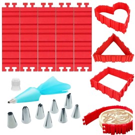 Molde para tartas, molde de madera para tartas, serpiente, molde para hornear, herramientas mágicas para hornear, 1