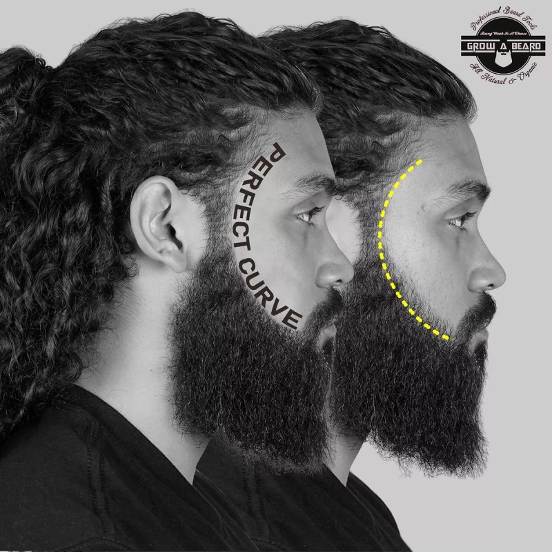 Grow Alpha Beard Moldeador De Barba Y Herramienta Para Dar