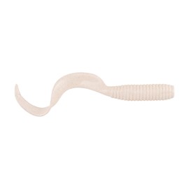 Berkley Gulp! Grub Fishing Soft Bait, White, 8- Inch