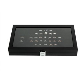 J JACKCUBE DESIGN Ring Organizer - Versatile Ring Display Case and Ring Case - Perfect for Storing and Showcasing Multiple Rings - Elegant Ring Jewelry Box and Storage Solution - MK248A