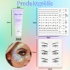 Festival Glitzer Gesicht Set, Body Glitter Gel*1 Glitzersteine Gesicht*3 Glitzersteine