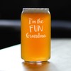 Fun Grandma - Funny Beer Can Pint Glass Gift for