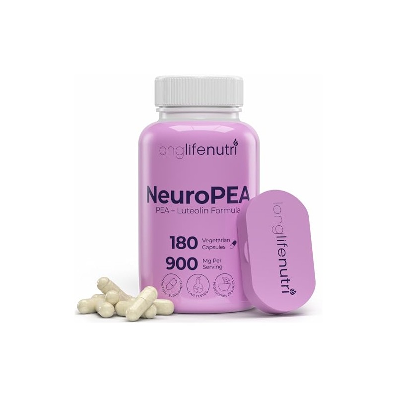 Longlifenutri Neuropea (Palmitoiletanolamida + Luteolina 800 Mg/100 Mg):