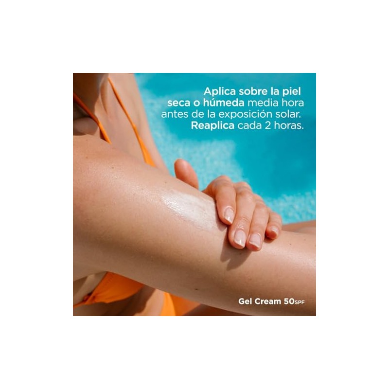 Isdin Fotoprotector Gel Cream Spf Protector Solar Corporal Refrescante Hidratante