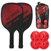 Pickleball Paddle Set Pickleball Rackets Ball Set 2 Rackets &