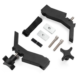 2 PCS High Lift Jack Mount Brackets for Truck Bed Deck Rail System fit for Toyota Tacoma 2005 Up