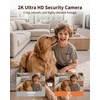 𝟐𝐊 Indoor Cameras for Home Security, for indoor Baby Pet