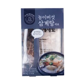 능이버섯 삼계탕재료 Mushroom Samgyetang Ingredients