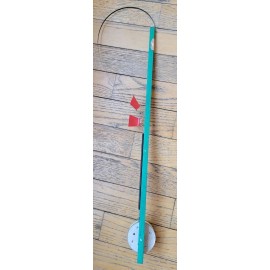 Forty Up 40Up Tackle #89 Double Flag Complete main Stick tip up No Cross Sticks Included