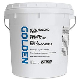 Golden Artist Colors - Hard Molding Paste - 128 oz Jar