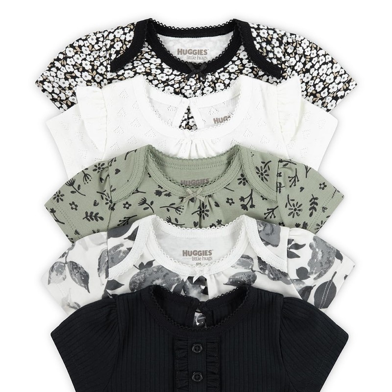 Huggies 5-Pack Elevated Bodysuit