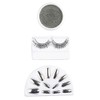 WIDMANN ? Glitter Nails Eyelashes and Makeup Set Womens, Silver,