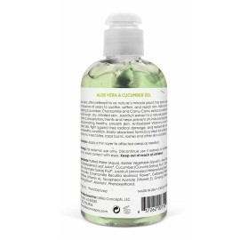 Mika Naturals Aloe Vera and Cucumber Gel - 8 oz