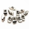 100 x M4 Hammer Nut 6 Made of Nickel-Plated Steel,