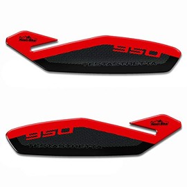 Resin Bike Motorcycle 3D Stickers Compatible with Ducati Multistrada 950. Handguards Protections from Impact and Scratches. Pair of Resin Stickers - Made in Italy
