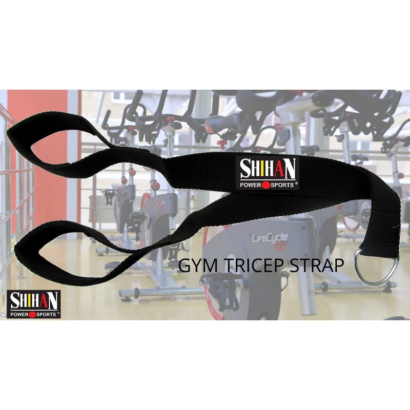 TRICEP STRAP 'CABLE-CROSS Y2- STRAP ' Nylon Tricep's Strap Double