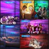YunLone Aurora Projector Galaxy Star Light for Bedroom Night with