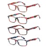 YTDBNS Reading Glasses for Women, Stylish Blue Light Blocking Readers,