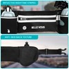 Belle Vous Adjustable Running Belt with 2 Water Bottles -