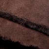 Harssidanzar Mens and Womens Winter Shearling Bucket Hat Lambskin Leather