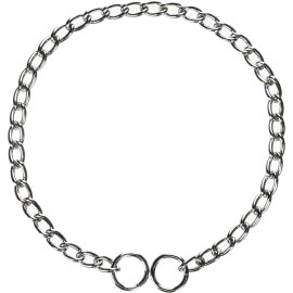 Hamilton Pet Dog Choker Heavy Choke Collar 28 Inch Solid Metal Steel Chain