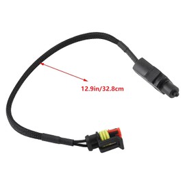 LLD TK Neutral Switch Neutral Start Safety Switch for Johnson Evinrude OMC BRP Outboard 586780 587356, Black, Push Button, Manual, Normally Open