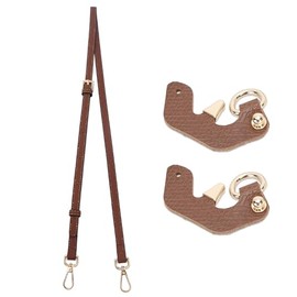 Taschengurt, Mini-Format – verstellbarer Schultergurt aus veganem Leder, 14 mm für Damen-Schultertasche, W-Schnalle ohne Bohren, Ersatzzubehör für Reisen und Alltag