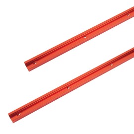 O'SKOOL 48" Double Cut Universal T-Track with Wood Screw – 2 Pack