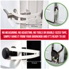 FlexLatch Cat Door Holder Latch - Bright White Cat Door