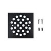 4-1/4 Inch Screw-in Square Floor Drain Cover Replacement Shower Grates