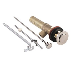 Kingston Brass KB2006 Trimscape Pop-Up Drain with Overflow, Polished Nickel