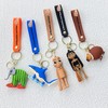 Italian Brainrot Animals Keychains, Tung Tung Sahur Action Figure Keychain