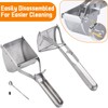 Stainless Steel Potato Press with Comfort Handle, Large Hole Potato