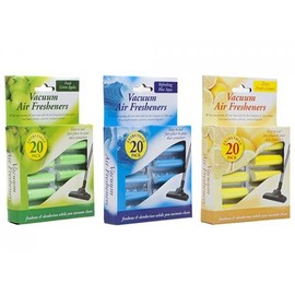 PMS 20PK VACUUM AIR-FRESHENERS IN 3 SCENTS IN PRINTED BOX